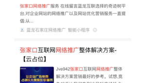张家口网络推广-网友赵德柱的博客