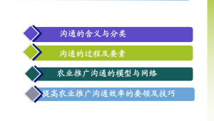 农业推广沟通网络