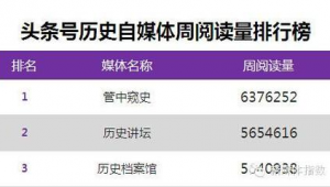 汽车自媒体人排名