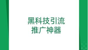 网络推广引流黑科技-网友赵德柱的博客