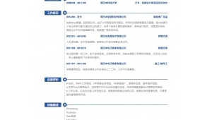 网络推广简历模板-网友赵德柱的博客