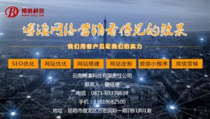 昆明企业网络营销推广