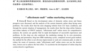 服装店铺网络营销推广策略论文-网友赵德柱的博客