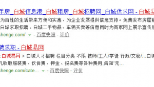 白城市百度seo