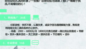 诚招网络推广招聘-网友赵德柱的博客